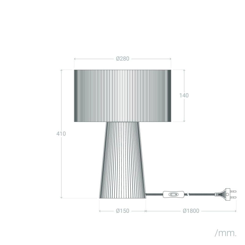 Lampe à poser scandinave - Sogndal