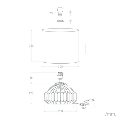 Lampe design scandinave - Ålesund