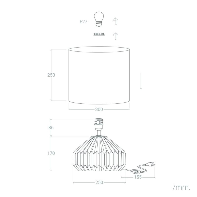 Lampe design scandinave - Ålesund