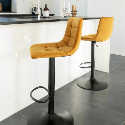 Chaise de bar scandinave - Sorø - Lot de 2