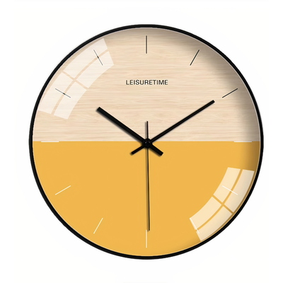 horloge-jaune-moutarde