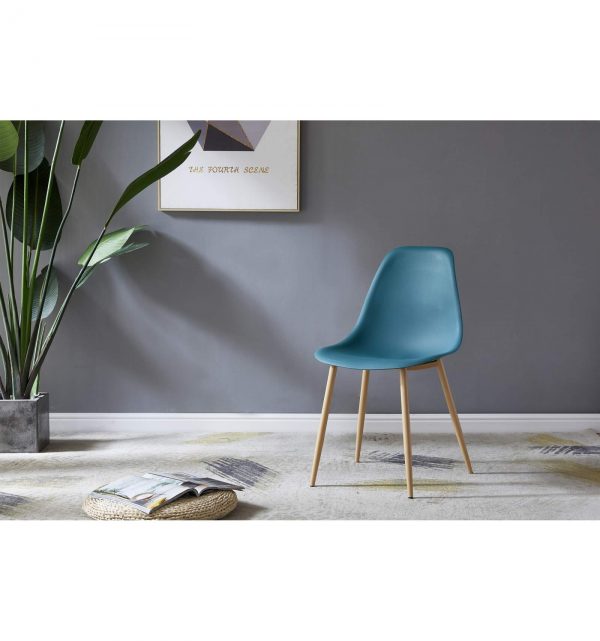 chaise-scandinave-bleu-petrole-decoration