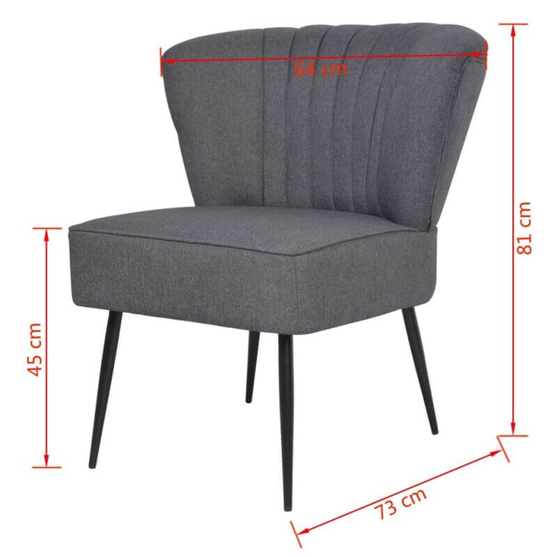 chaise-scandinave-confortable-dimension