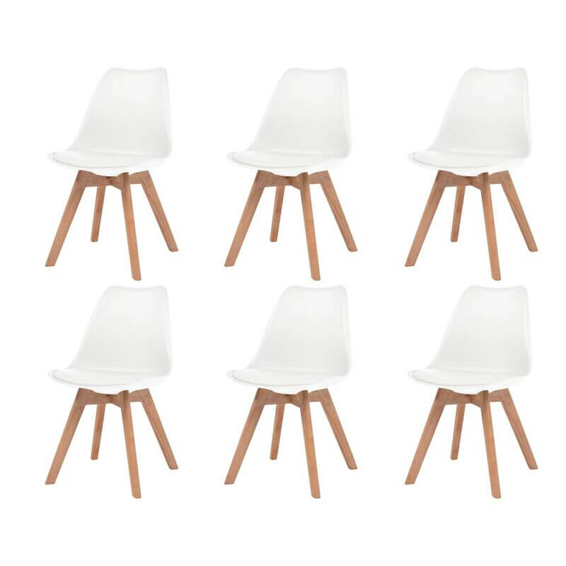 chaise-scandinave-lot-de-6-blanc