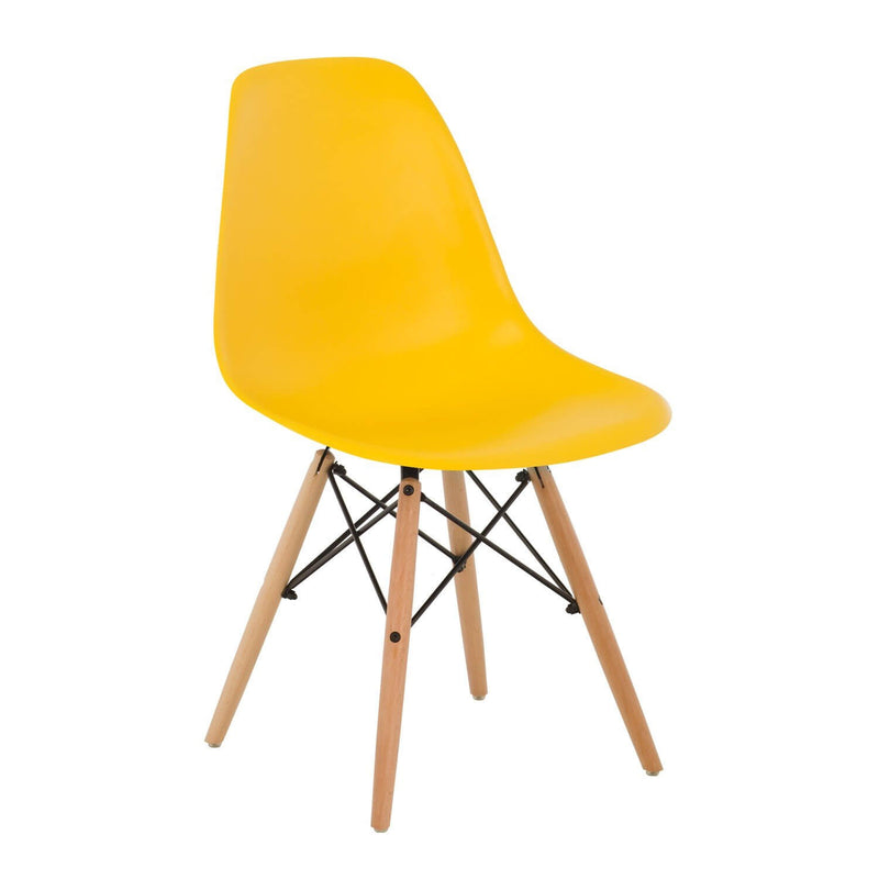 chaise-scandinave-moderne-Akrehamn-jaune