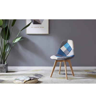 chaise-scandinave-patchwork-bleu-decoration
