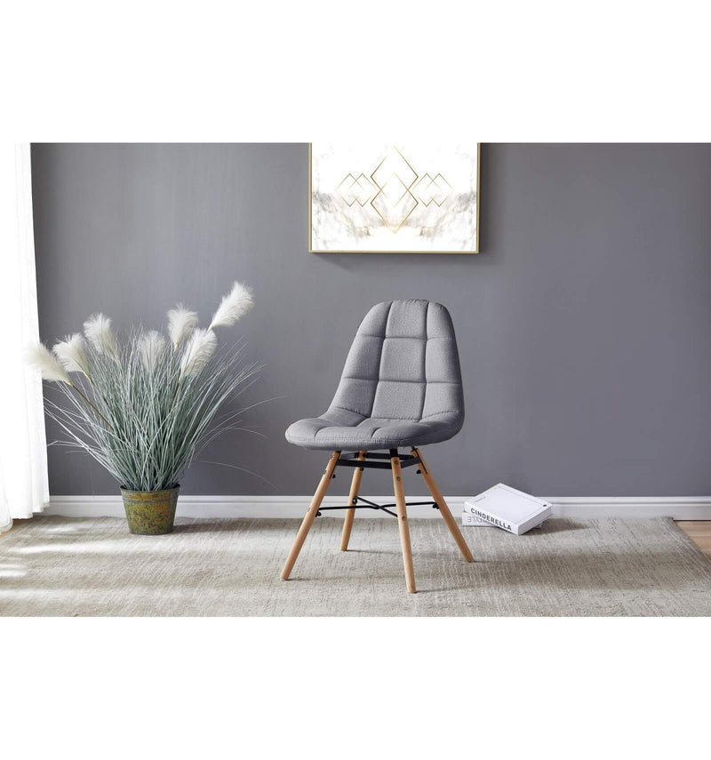 chaise-tissu-gris-scandinave-decoration