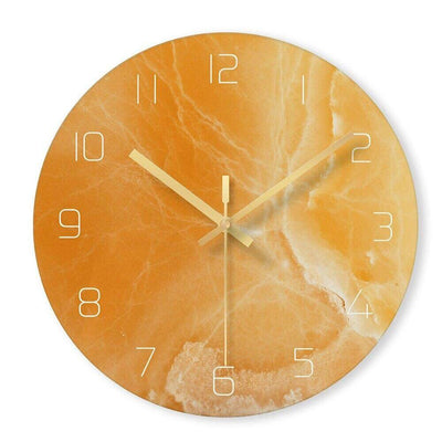 horloge-scandinave-marbre-orange