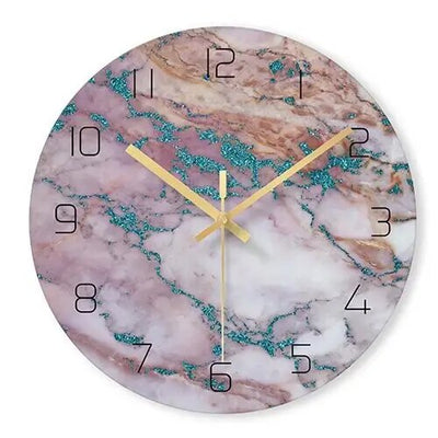 horloge-scandinave-marbre-rose