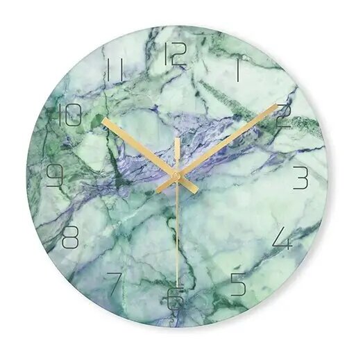 horloge-scandinave-marbre-verte