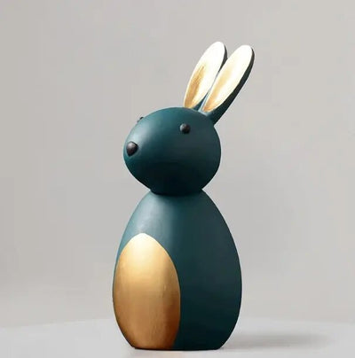 statue-animal-resine-lapin