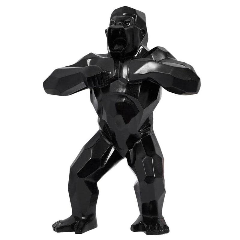 statue-de-gorille-noir