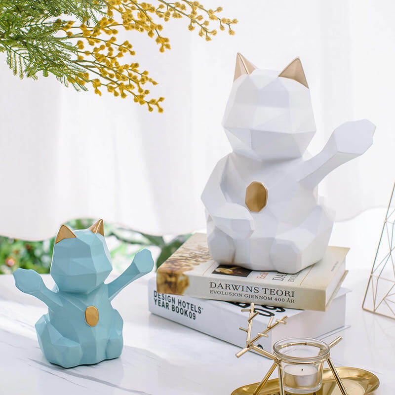 statue-origami-chat